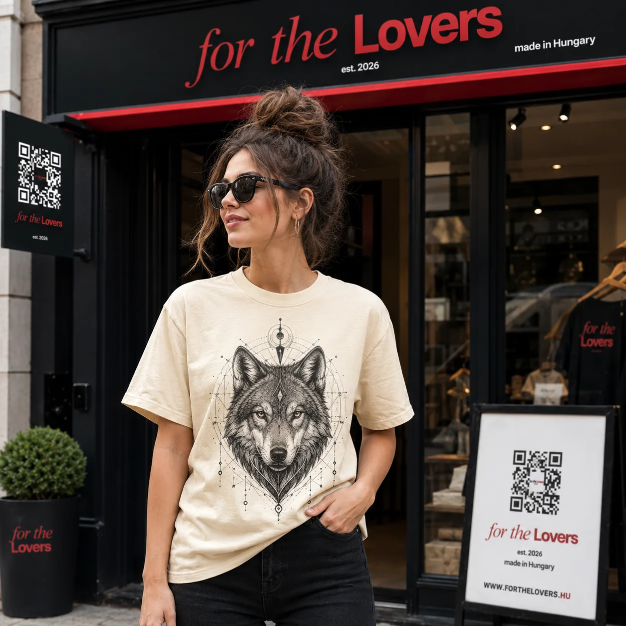 ForTheLovers Wolf póló közösségi fotó
