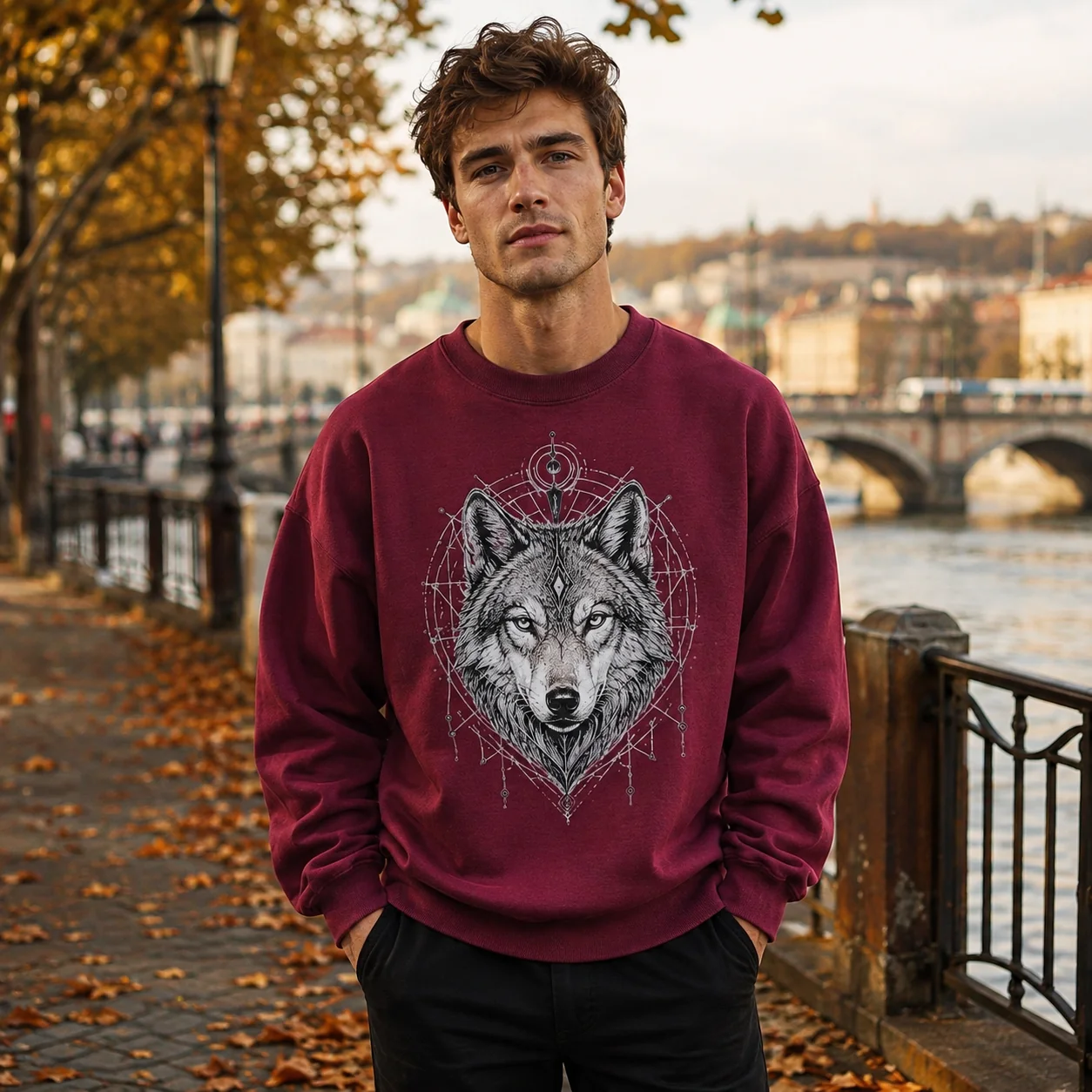 ForTheLovers Wolf pulóver közösségi fotó