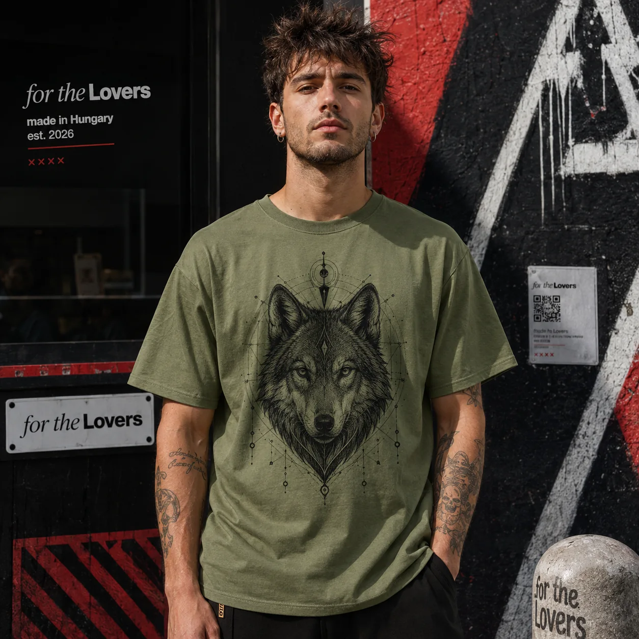 ForTheLovers Wolf póló közösségi fotó